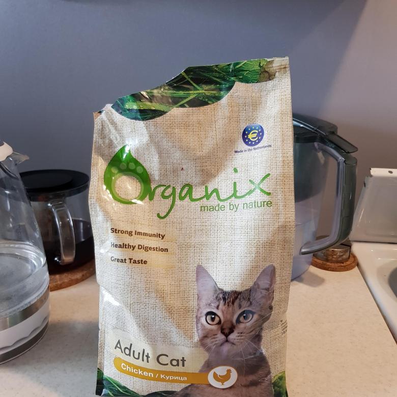 Отзывы о корме organix (органикс) для кошек