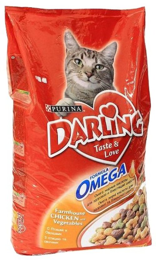Корм для кошек darling: отзывы, разбор состава, цена