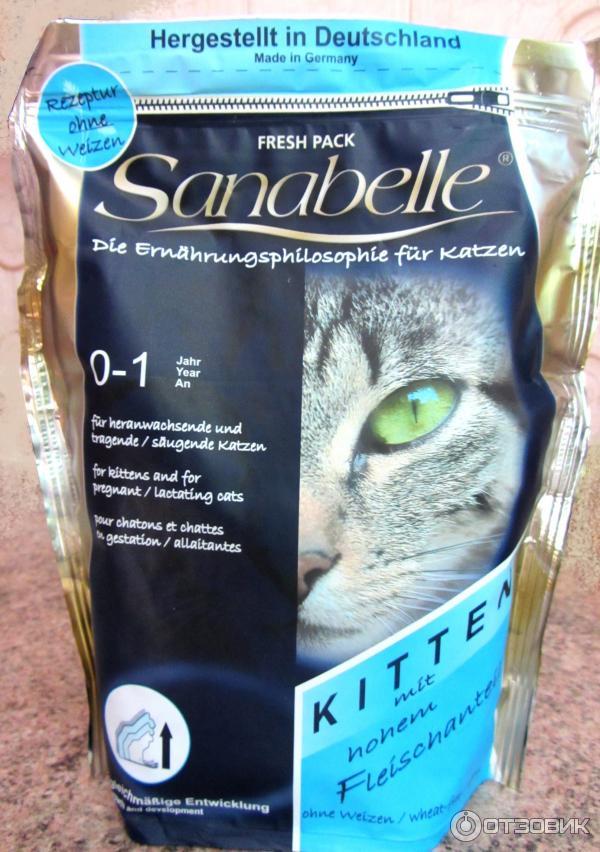 Sanabelle (санабель): обзор корма для кошек, состав, отзывы