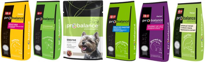 Корм для собак probalance (пробаланс)