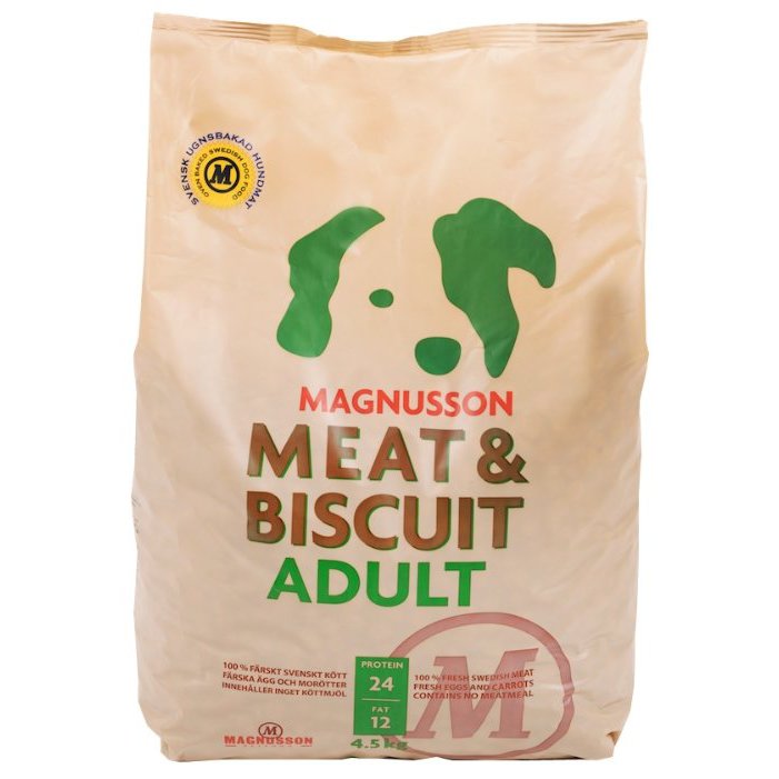 Корм для собак magnusson meat & biscuit adult dog