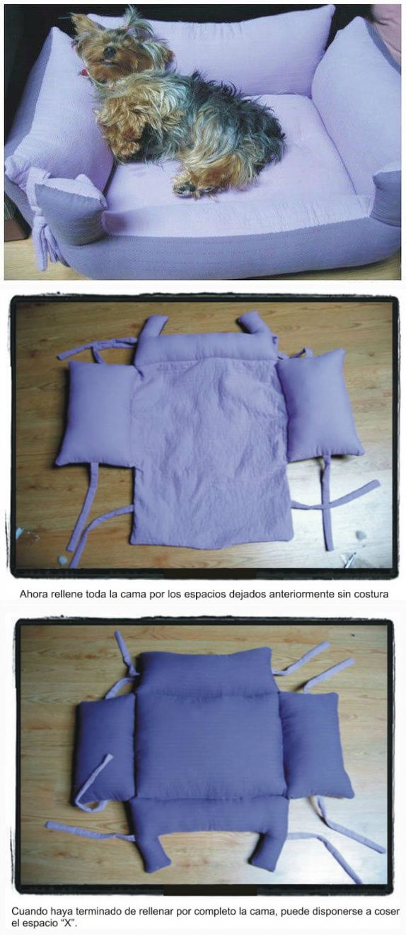 Лежанка для собаки своими руками (44 фото): как сделать лежак из старого свитера? изготовление большой лежанки или домика для собаки