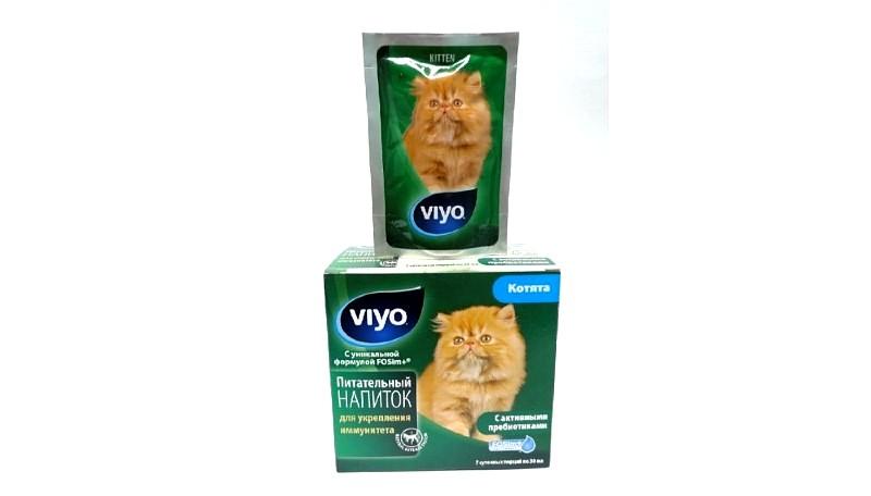 Особенности напитка viyo для кошек