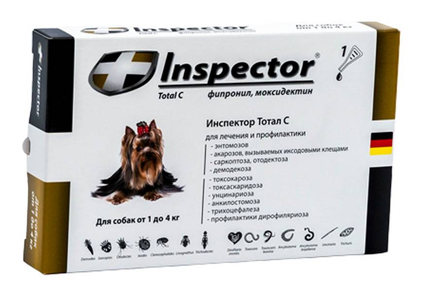 «инспектор» для кошек: инструкция по применению, аналоги, производитель
