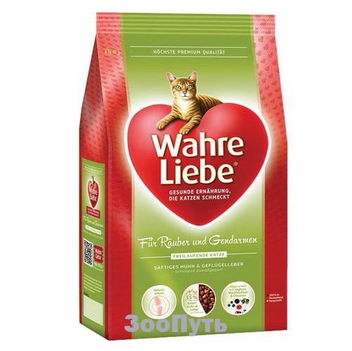 Корм для кошек с избыточным весом wahre liebe mollige katze - отзывы о корм wahre liebe mollige
