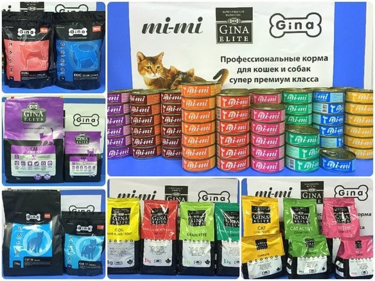 Корм для кошек gina (джина) — отзывы ветеринаров, владельцев