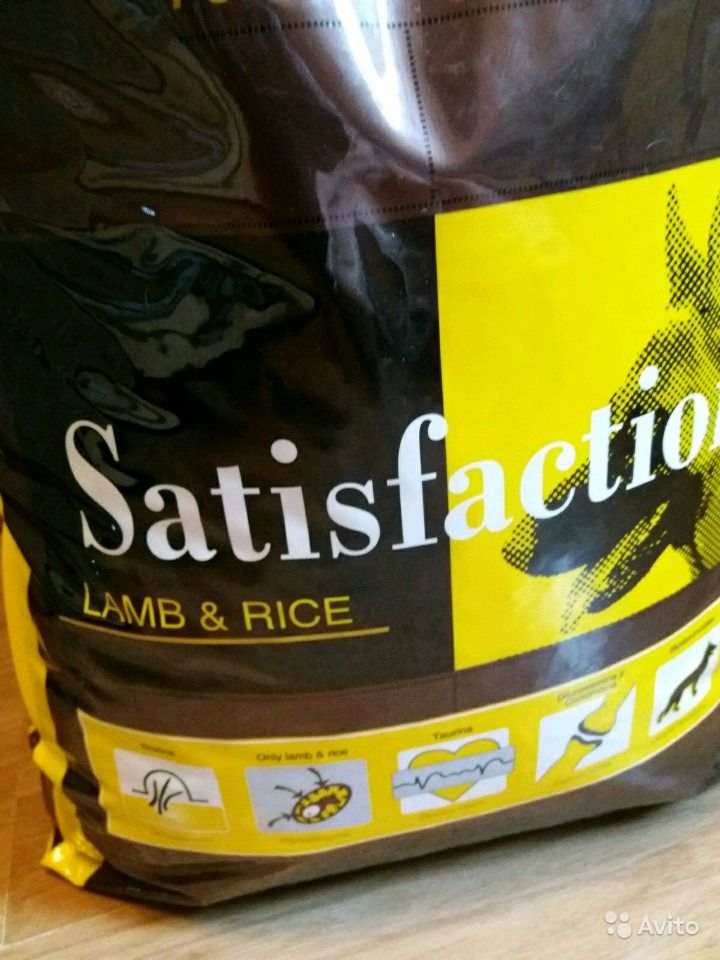 Корм для собак satisfaction