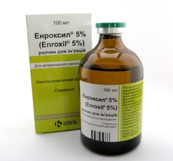 Энроксил 5%, антибиотик широкого спектра для инъекций