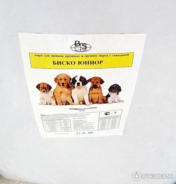 Корма для собак bisko (биско): ассортимент, состав, гарантированные показатели производителя, плюсы и минусы кормов, выводы