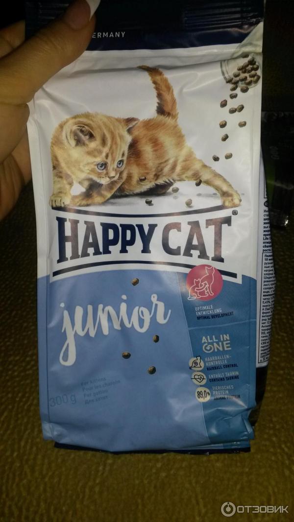 Все о корме для кошек «happy cat» («хэппи кэт»)