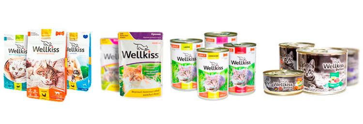 Wellkiss (веллкисс): обзор корма для кошек, состав, отзывы