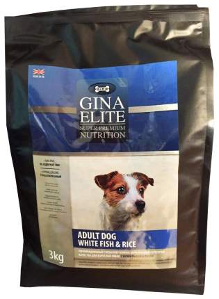 Собачий корм gina – качество и доступность в одной упаковке