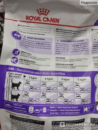 Корм для кошек роял канин ренал: состав, инструкция по применению, лечебный эффект