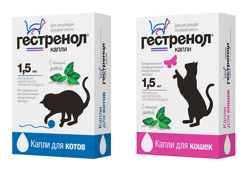 Гестренол (капли) для кошек | отзывы о применении препаратов для животных от ветеринаров и заводчиков