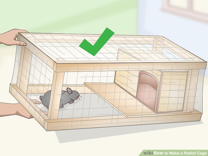 Как сделать клетку для кроликов своими руками из сетки