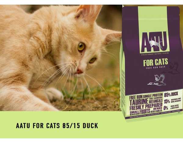 Корм для кошек aatu adult cat free run duck grain free