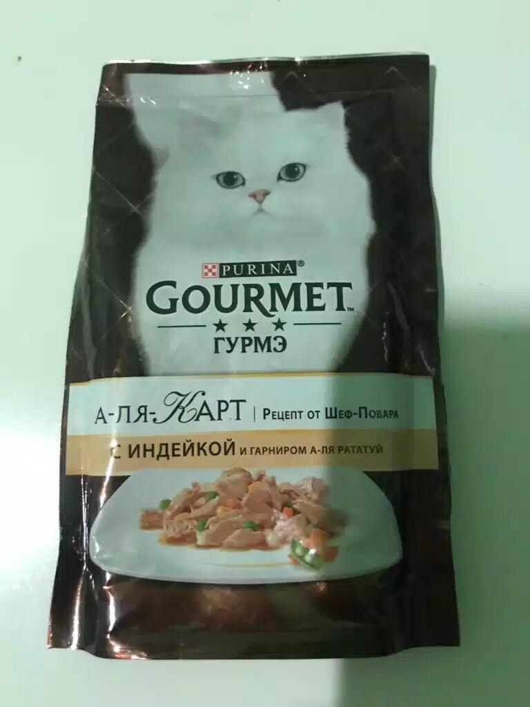 Гурмэ: корм для кошек, состав консерв gourmet