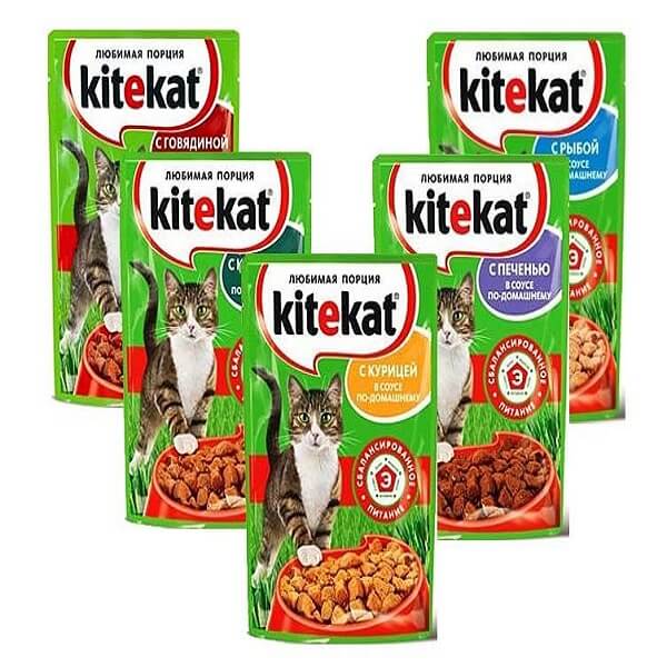 Корм для кошек китекат (kitekat): обзор, виды, состав, отзывы