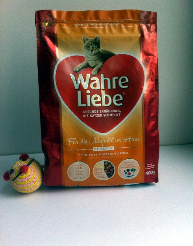 Wahre liebe – корм для кошек и котов: цена, состав, отзывы