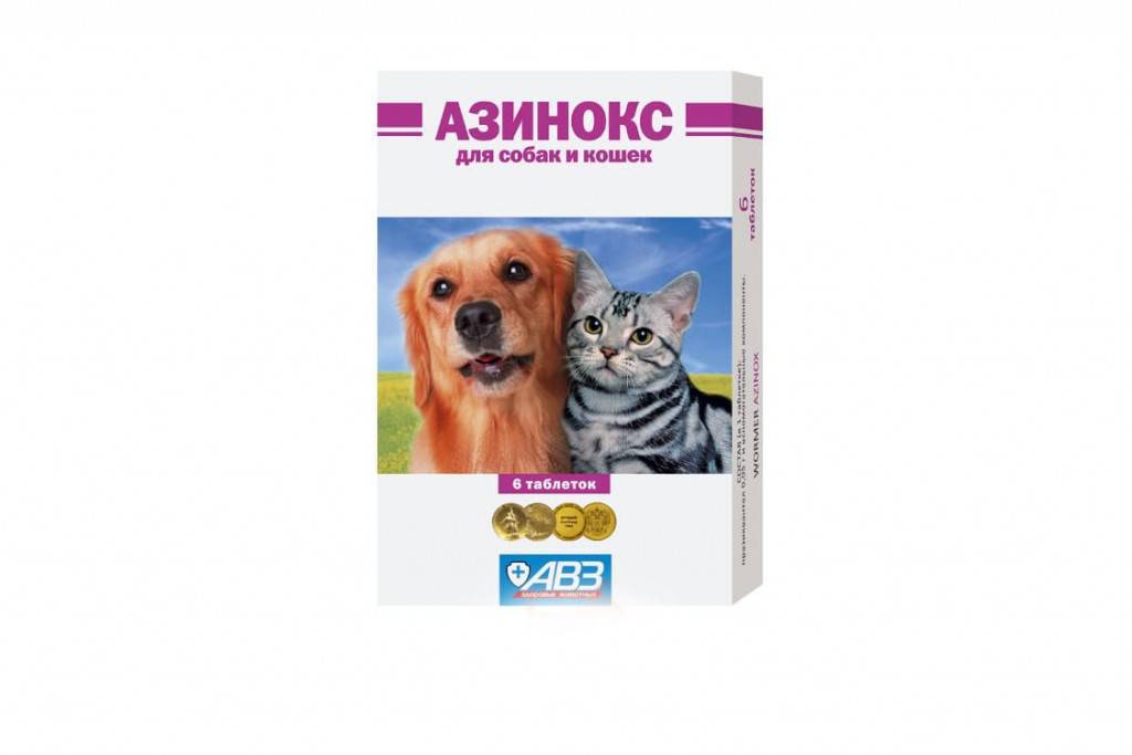 Азинокс для кошек: состав, принцип действия таблеток от гельминтов, отзывы, аналоги