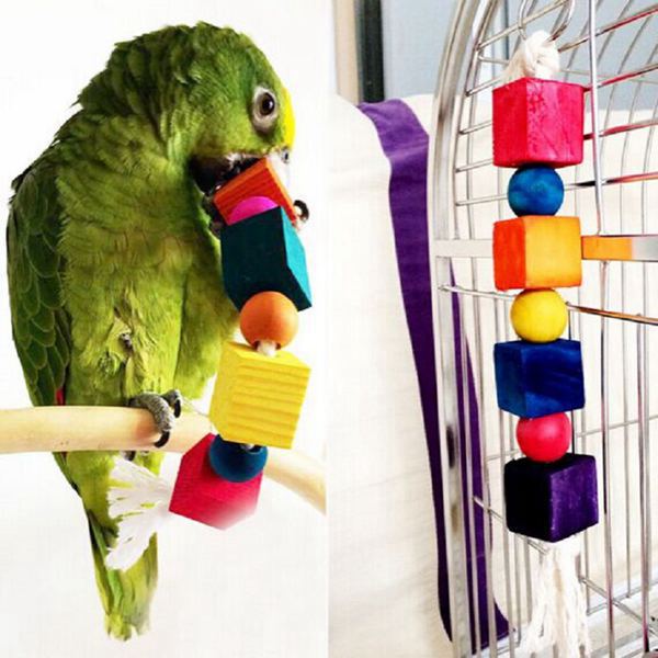 Игрушки для попугая, как сделать игрушку для попугая своими руками