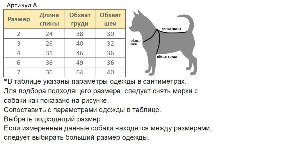 Размеры шлеек для кошек таблица с фото