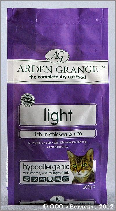 Корм арден гранж (arden grange) для кошек