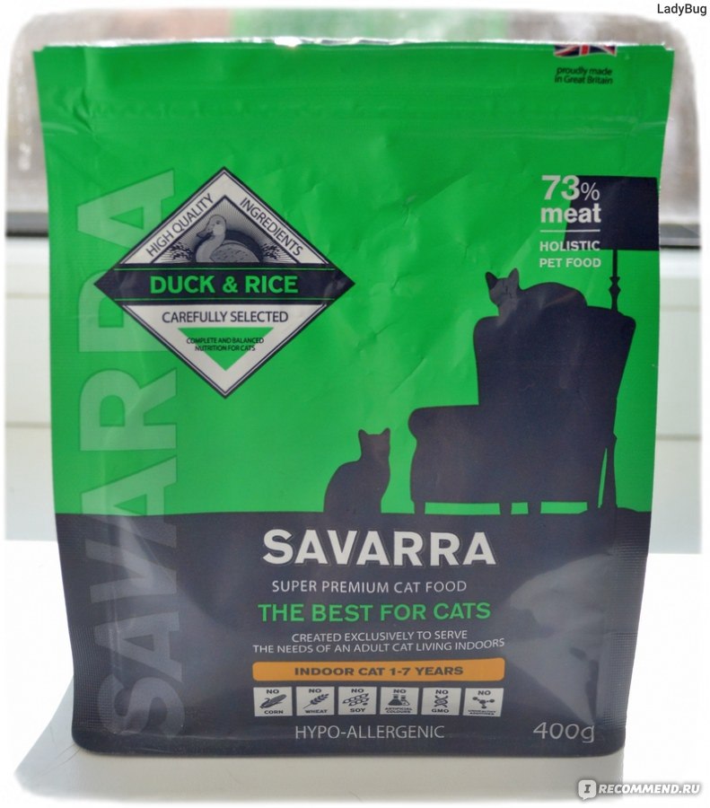 Savarra (савара): обзор корма для кошек, состав, отзывы